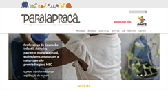 Desktop Screenshot of paralapraca.org.br